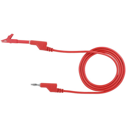 4mm banana plug test lead set P1036B with alligator clips, U probes for multimeter testing.