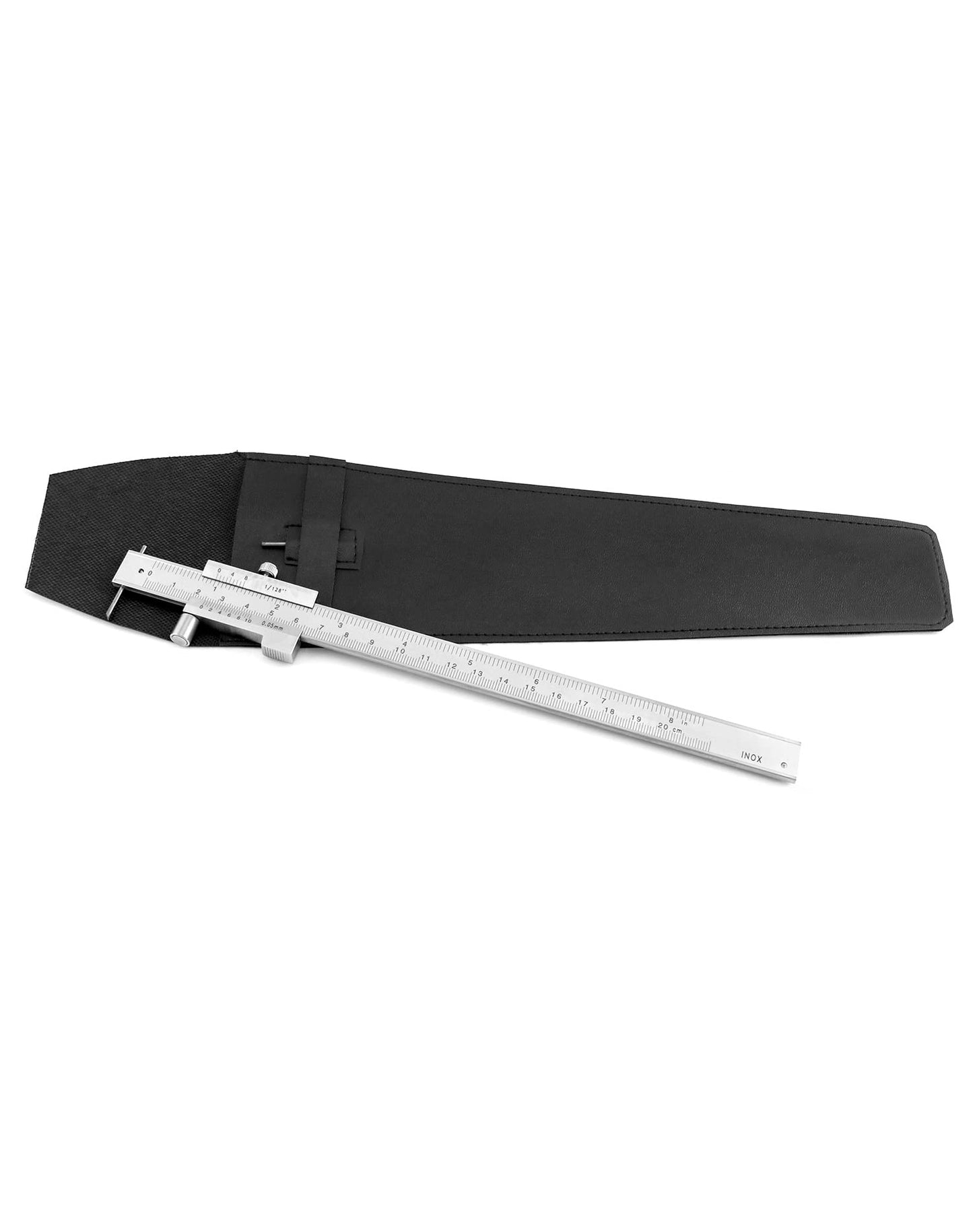QWORK® Vernier Caliper, 0-20 cm, Stainless Steel Marking Tools