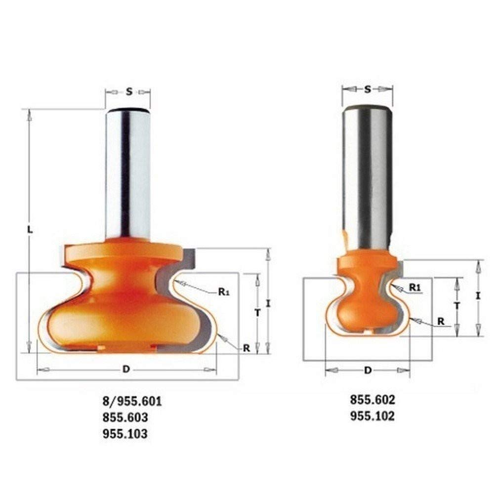 CMT ORANGE TOOLS 955.102.11 - Carbide Tipped Slot Cutter Z2 S=8 D=19.05X19.05