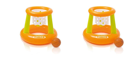 Intex Water Play Floating Hoops, Multicolor, Ø 67 x 55 cm (2 Pieces, Floating Hoops - Game)