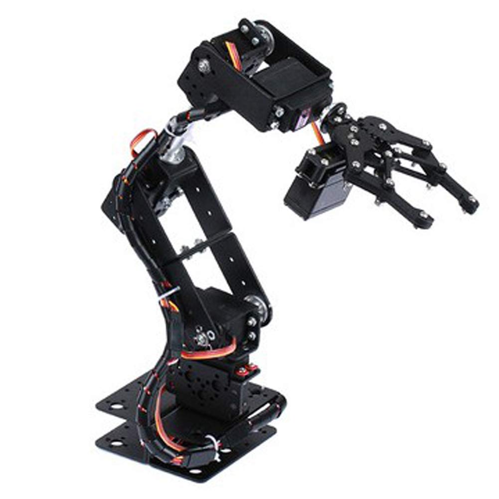 Robot arm kit, robotic arm, 6DoF robot, mechanical arm, gripper claw, kit, DoF manipulator, industrial robot parts