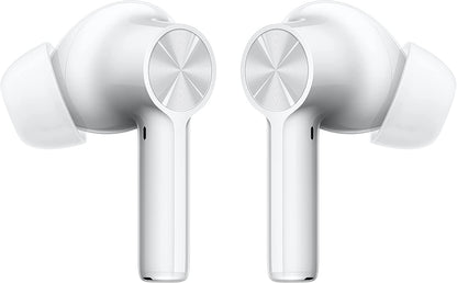 OnePlus Buds Z2 - Wireless headphones with noise cancellation, up to 38 hours of battery life, and Dolby Atmos support - Pearl White