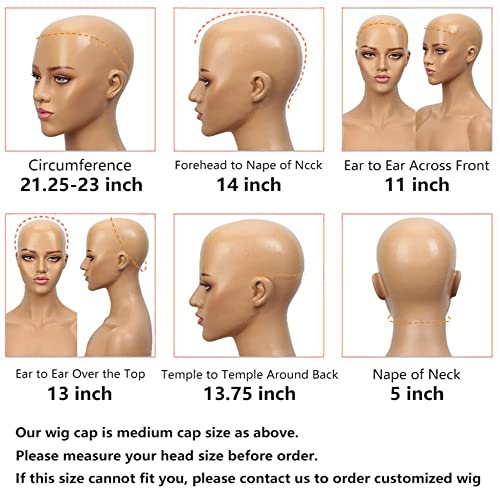 DEBUT Lace Front Wig Body Wave Human Hair Wig 13x4 HD Transparent Lace Front 3D Wig Human Hair Wig for Black Women with Pre-plucked Baby Hair 180% Density (65cm, black)