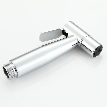 Ownace wall-mounted bidet mixer, chrome finish, spray set, toilet, shower, Muslim hot and cold bidet tap with shattaf spray set.