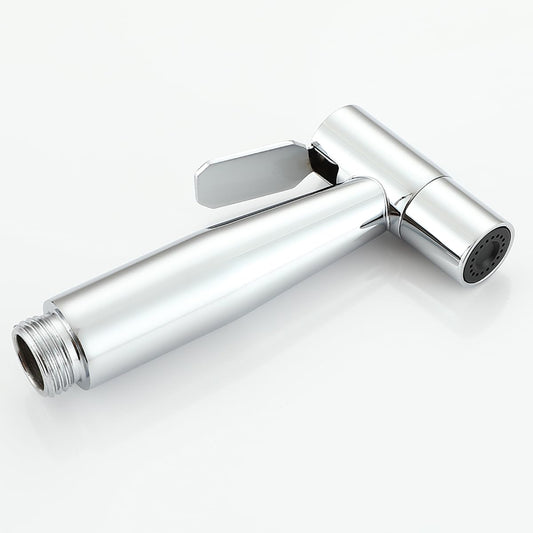 Ownace wall-mounted bidet mixer, chrome finish, spray set, toilet, shower, Muslim hot and cold bidet tap with shattaf spray set.