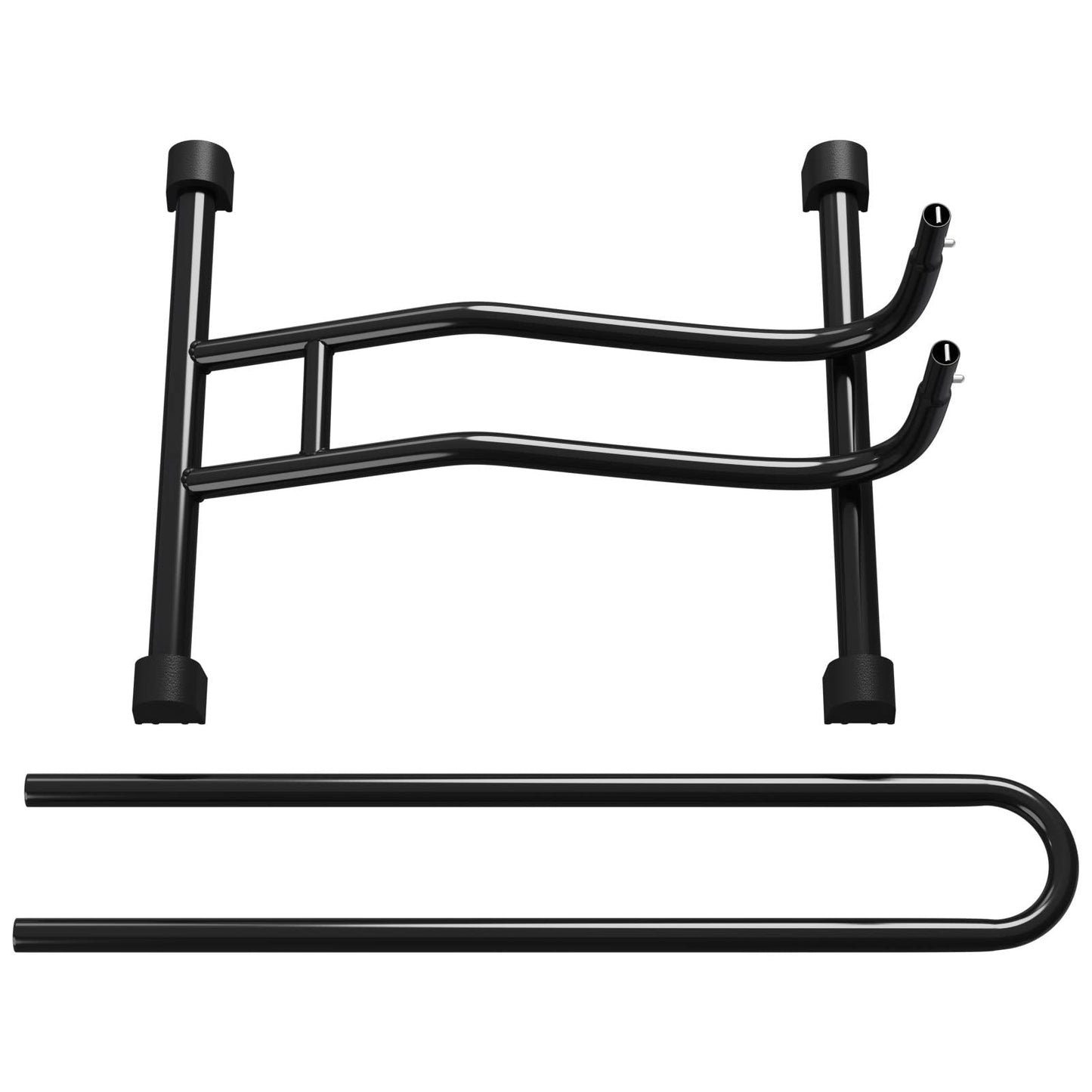 2 x WELLGRO® bike stand - made of steel, provides secure support - color black