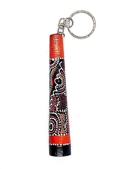 Australian Treasures - WOODEN DIDGERIDOO - 130cm - Nylon Didgeridoo Bag - Perfect for beginners. FREE DIDGERIDOO KEYCHAIN AND DISCOUNT COUPON FOR DIDGERIDOO LESSONS INCLUDED.