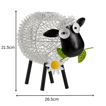Smart Solar Solar Silhouette Metal Sheep Dolly