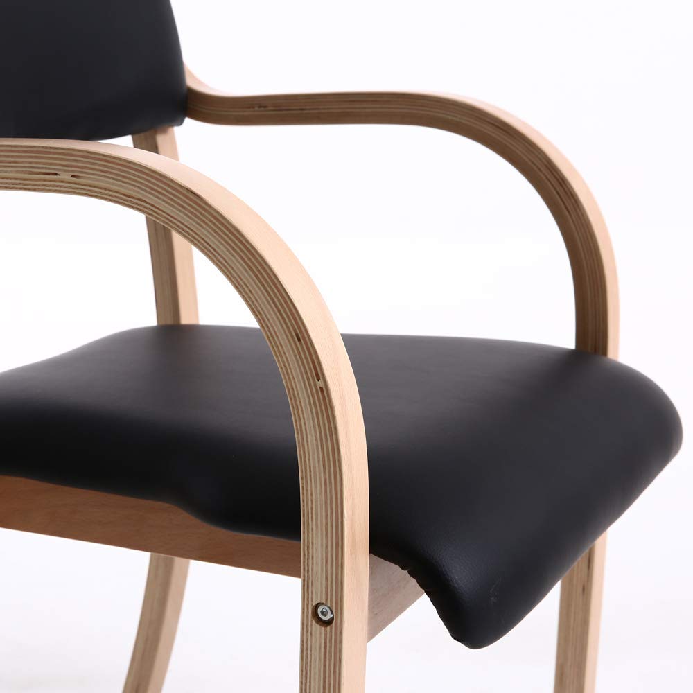 Teqler T-135663 Teqler Visitor Chair black