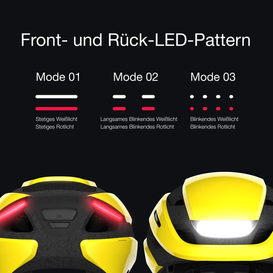 Lumos Ultra Smart Helmet | Bike helmet | Front and rear lights (LED) | turn signals | brake lights | Bluetooth connectivity | Adults: Men, Women (Raincoat Yellow, Size: M-L) MIPS