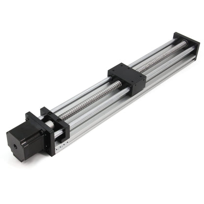 Befenybay 400mm effective travel length Double optical axis guide ball screw SFU1605 with NEMA23 stepper motor for DIY CNC mill parts X Y Z linear table actuator and 3D printer.