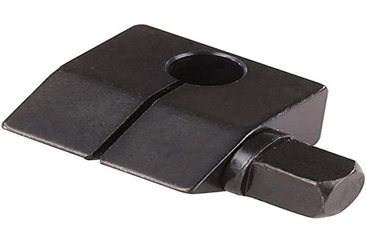 Hegner saw blade clamps with square bolts, slot width 0.7 mm, blister pack of 2 pieces, 00000100-2