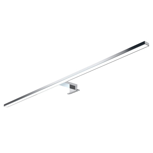 calf | 100cm LED bathroom light mirror light mirror light 230V, chromed, neutral white