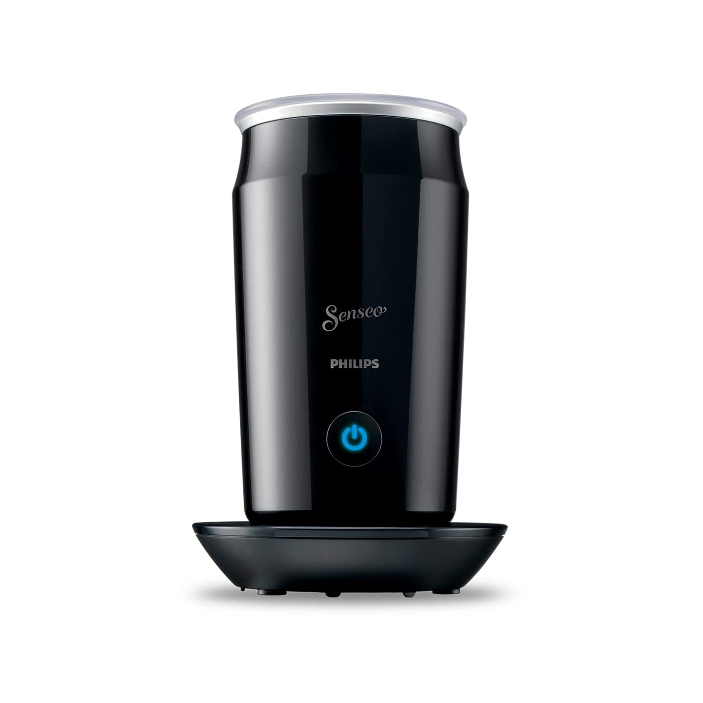 Philips SENSEO® Milk Twister - Milk frother for hot and cold milk frothing for 2 cappuccinos, non-stick coating, 500 watts, 0.12 liters, 15.1 x 15.1 x 21.7 cm, black.