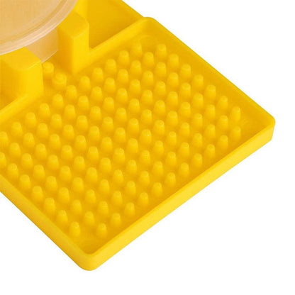 Bee Water Feeder, RoadLoo 6Pcs Bee Entrance Feeder Feeders for Bees Waterer Plastic Beekeeping Supplies Bee Feeding Entrance Beehive Drinking Bowl Apiculture Equipment Accessories (6)
