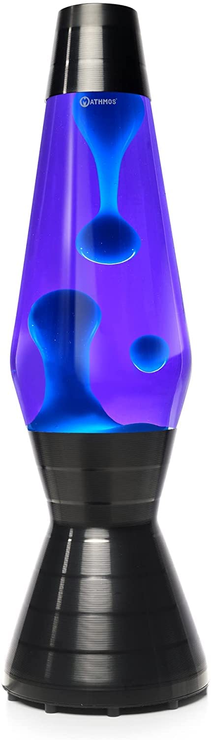 Mathmos Astro Vinyl Lava Lamp The Original - Purple/Turquoise.