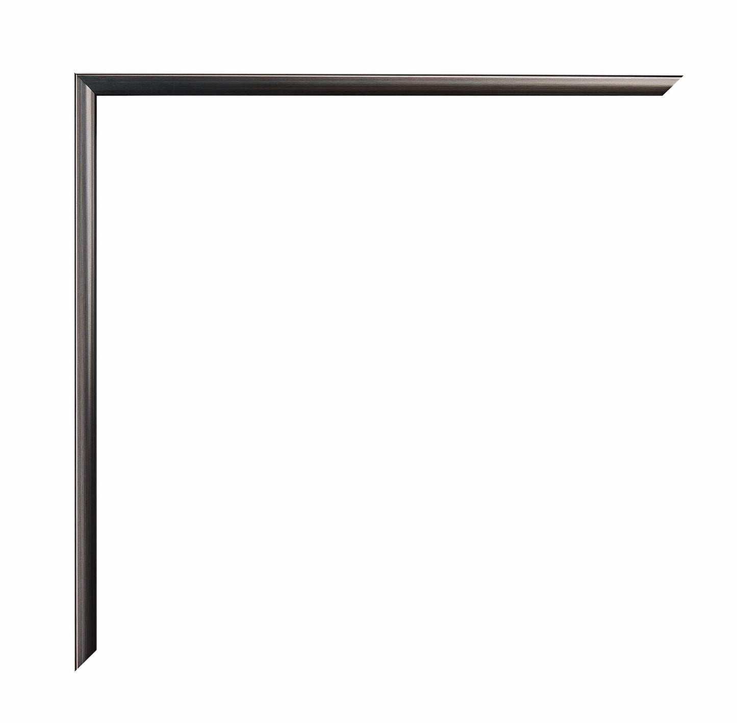 Your decoration - Picture frame 75x100 cm - Anthracite - Plastic frame with acrylic glass - Anti-reflective - 75x100 size - Evry