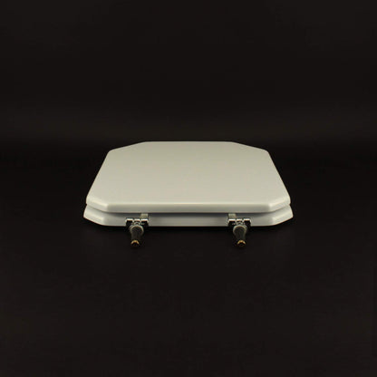 ACB/COLBAM toilet seat, 1930, OTTAGON, white with slow-closing hinge, Soft Close Cromo-Duravit.