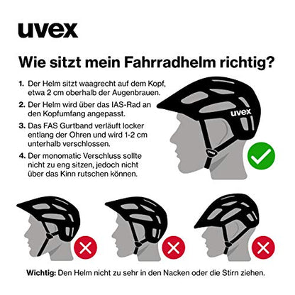 uvex hlmt 4 - Lightweight bike helmet for kids - adjustable sizing - washable interior - Moss-Green - 51-58 cm