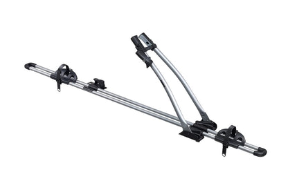 Thule FreeRide roof bike rack, bike carrier for roof, Aluminum, One-Size, Silver