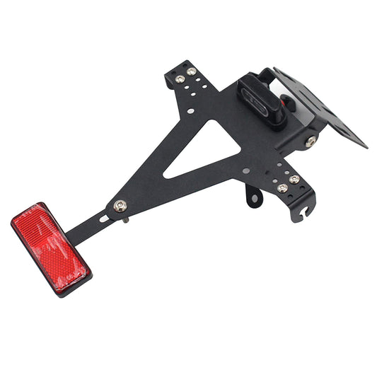 LED light motorcycle license plate holder plate holder For Universal For YZF R1 R3 R6 R15 R25 Fz6 Mt-07 Mt 07