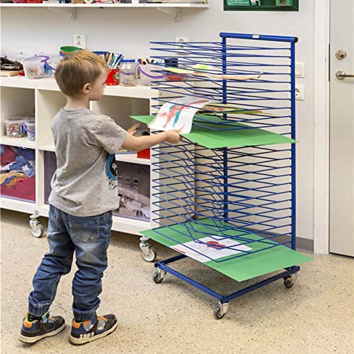 Picture drying rack for 25 pictures DIN A1 A2 A3 A4 School Art class Painting