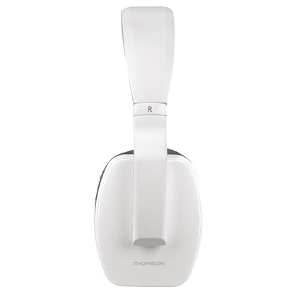Thomson WHP3311W wireless headphones with charging station (Over-Ear, PLL-System, range 100 m, 863 MHz) white