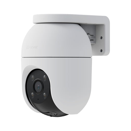 EZVIZ 4MP PTZ Outdoor Surveillance Camera, WiFi IP Camera with Person/Vehicle Detection, Two-Way Audio, Auto Tracking, and Full Color Night Vision, Weatherproof Design, C8C 2K+.