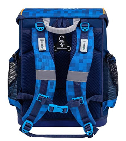 Belmil Mini-Fit School Bag Set 4-piece (405-33/AG/S) (Bulldozer)