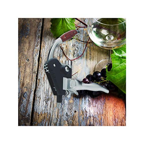 LAGUIOLE - Corkscrew with zipper lever - Aluminum and wood - With spare twist - Gift box