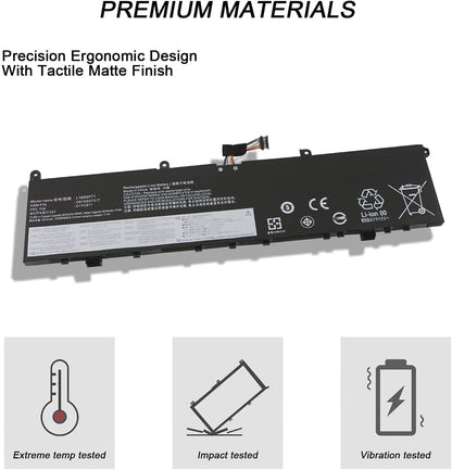 AKKEE L18M4P71 laptop battery for Lenovo ThinkPad X1 Extreme 1st Gen/2nd Gen ThinkPad P1 1st/2nd Gen Series L17C4P72 L17M4P72 01YU911 01AY968 01AY969 5B10V98091 15.36V 80Wh