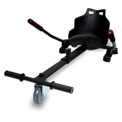 Lospitch Hoverboard with Seat, Seat Scooter for 6.5-10 Inch 2 Wheel Balancing, Adjustable Length Compatible Seat for Adults and Children, Seat for Hoverboard Kart