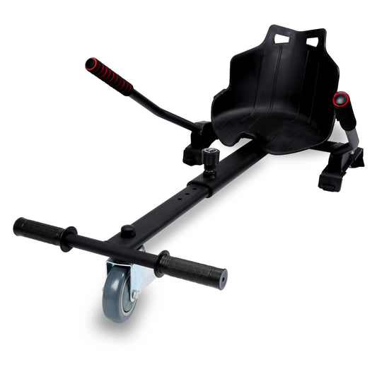 Lospitch Hoverboard with Seat, Seat Scooter for 6.5-10 Inch 2 Wheel Balancing, Adjustable Length Compatible Seat for Adults and Children, Seat for Hoverboard Kart