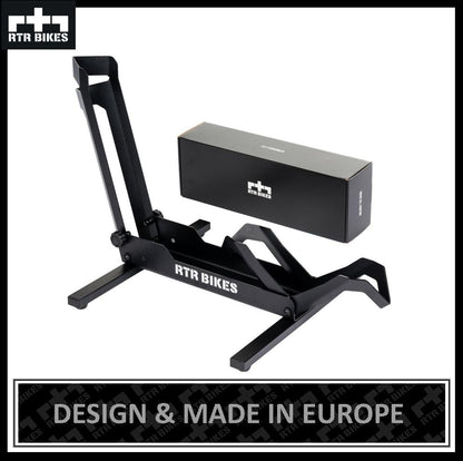 RTR BIKES Brutus Professional Free-standing Bike Stand - Perfect for your garage, home, or bike shop.