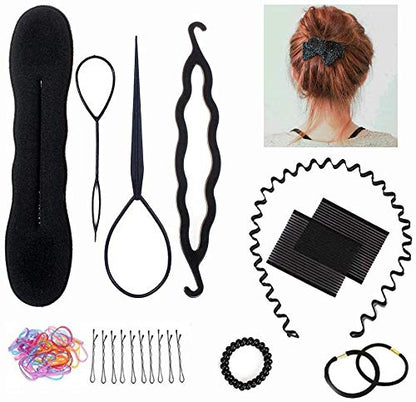 Practice Head, TopDirect 60cm/24 Inch 70% Real Hair Mannequin Head Wig Head Doll Head Hairdresser Head Training Heads with Stand + DIY Hair Accessories Styling, White