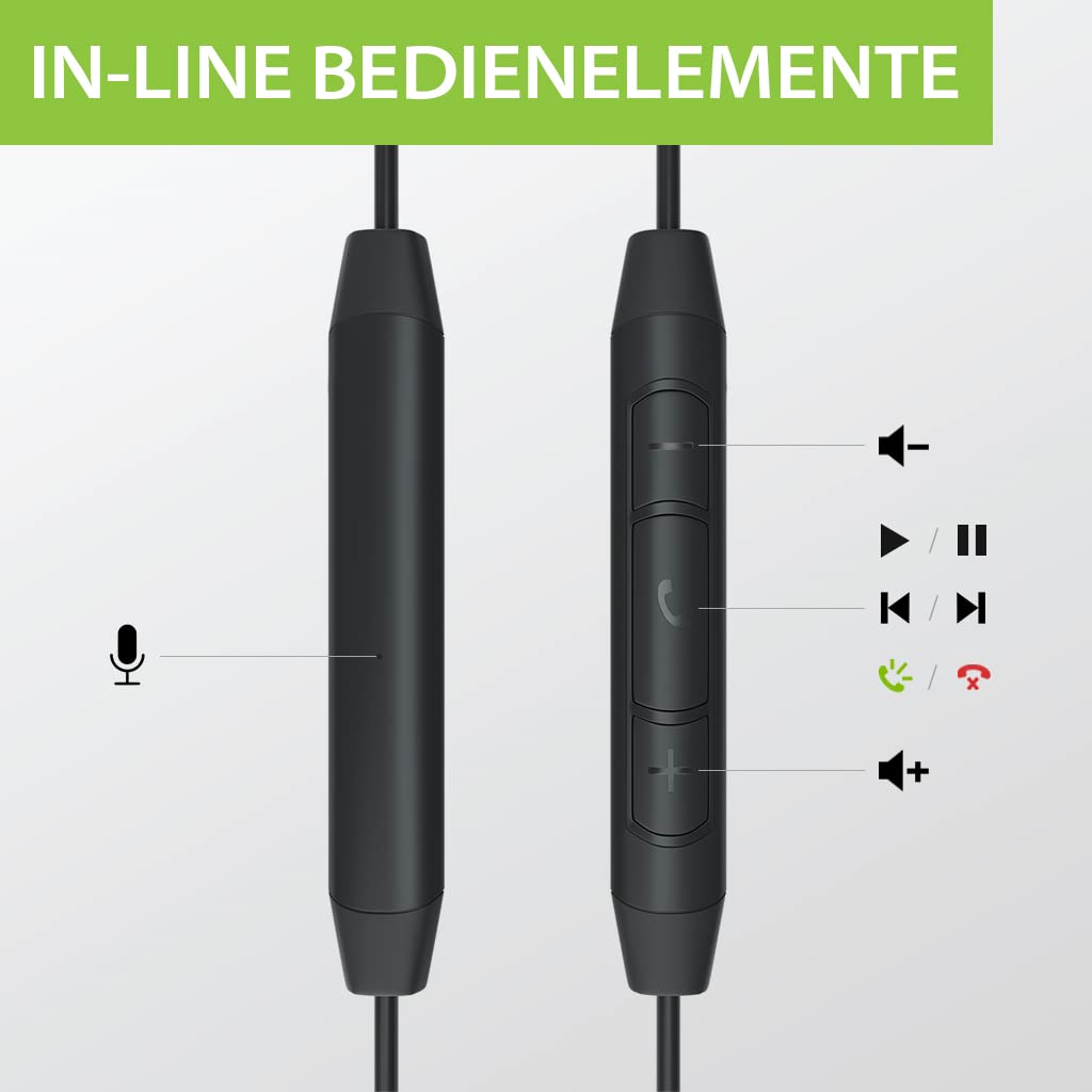 Avantree Resolve (Small-Medium) - Wired open-ear headphones with microphone & over-ear-hooks, for women, kids, & young men with small ears, perfect for office, outdoor & home use, Lightning.