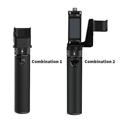 Smatree portable charging station with tripod for DJI OSMO Pocket 2/DJI OSMO Pocket, smartphone holder, accessories for Osmo Pocket and smartphone.