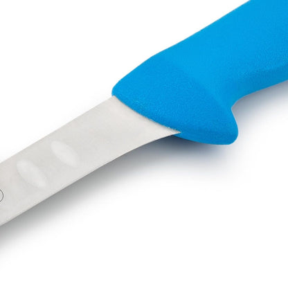 Arcos stainless steel salmon and fish knife with 300 mm blade - ergonomic polypropylene handle, 2900 series - color blue.