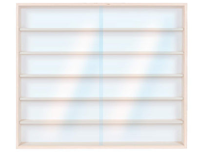 Alsino collector's cabinet hanging cabinet V-12a display case H0 scale display shelf 90 cm H0