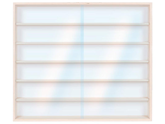 Alsino collector's cabinet hanging cabinet V-12a display case H0 scale display shelf 90 cm H0