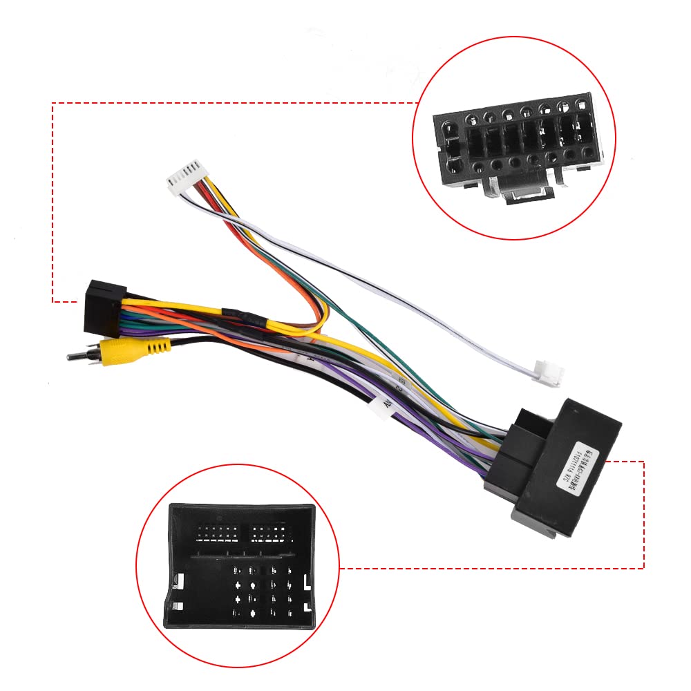 Podofo Android car radio GPS for Peugeot 308 408 2007-2015, 9" touchscreen, WiFi, Bluetooth, FM RDS radio, mirror link, USB, car navigation, video stereo player for Peugeot 308 + rear camera