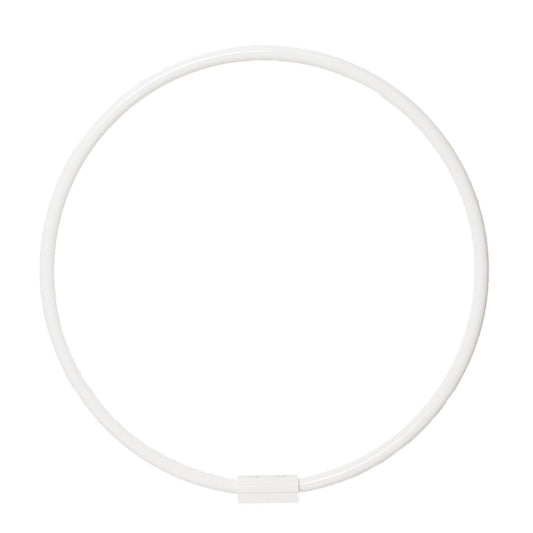 ALUMINUM ROD White ROUND Ø 80 cm SHOWER CURTAIN ROD ANGLE ROD FOR SHOWER CURTAIN Shower Ring Curtain Rod