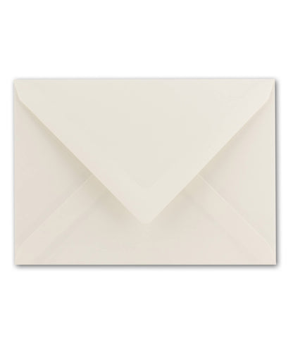 50x natural-white DIN C5 envelopes 15.7 x 22.5 cm with golden silk lining - gummed flap - blank letter envelopes - non-windowed C5 format envelopes - Brand: FarbenFroh by GUSTAV NEUSER