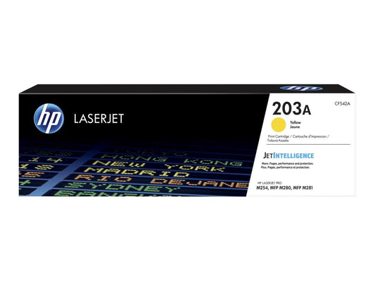 HP 203A (CF542A) Original Yellow Toner for HP LaserJet Pro M254
