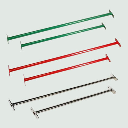 h2i Monkey bar for kids | Length 125 cm | Stainless steel bar | for garden & kids' room | Pull-up bar for outdoor & indoor | Stainless steel bar for gymnastics