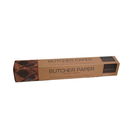 SANTOS original Pink Butcher Paper Roll - 60cm x 45m - sturdy & uncoated butcher paper - perfect for long cooking jobs, smoking, and low and slow grilling