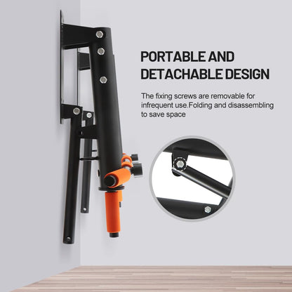Panana Pull Up Bar for Wall, Wall Mounted, Space Saving Foldable Pull Up Bar, up to 200 kg, Home Gym