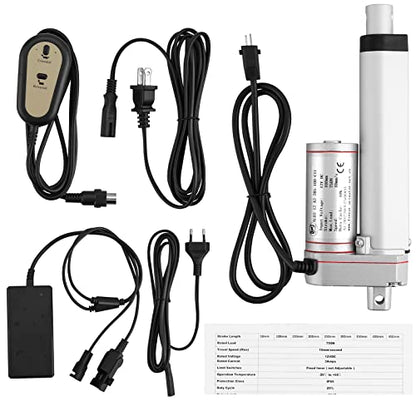 Justech Linear Motor Linear Drive 12V Spindle Drive Actuator Adjusting Drive Gate Opener Linear Actuator Motor