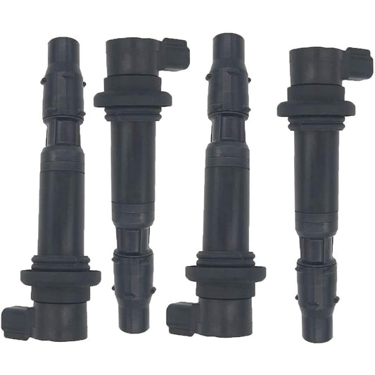 Amrxuts 4 PIECES 129700-4800 J0480 Ignition Coil for SUZUKI GSXR600 K4 K5 K6 K7 GSXR 600 750 GSX-R600 GSX-R750 GSXR750 GSR600 33410-29G00