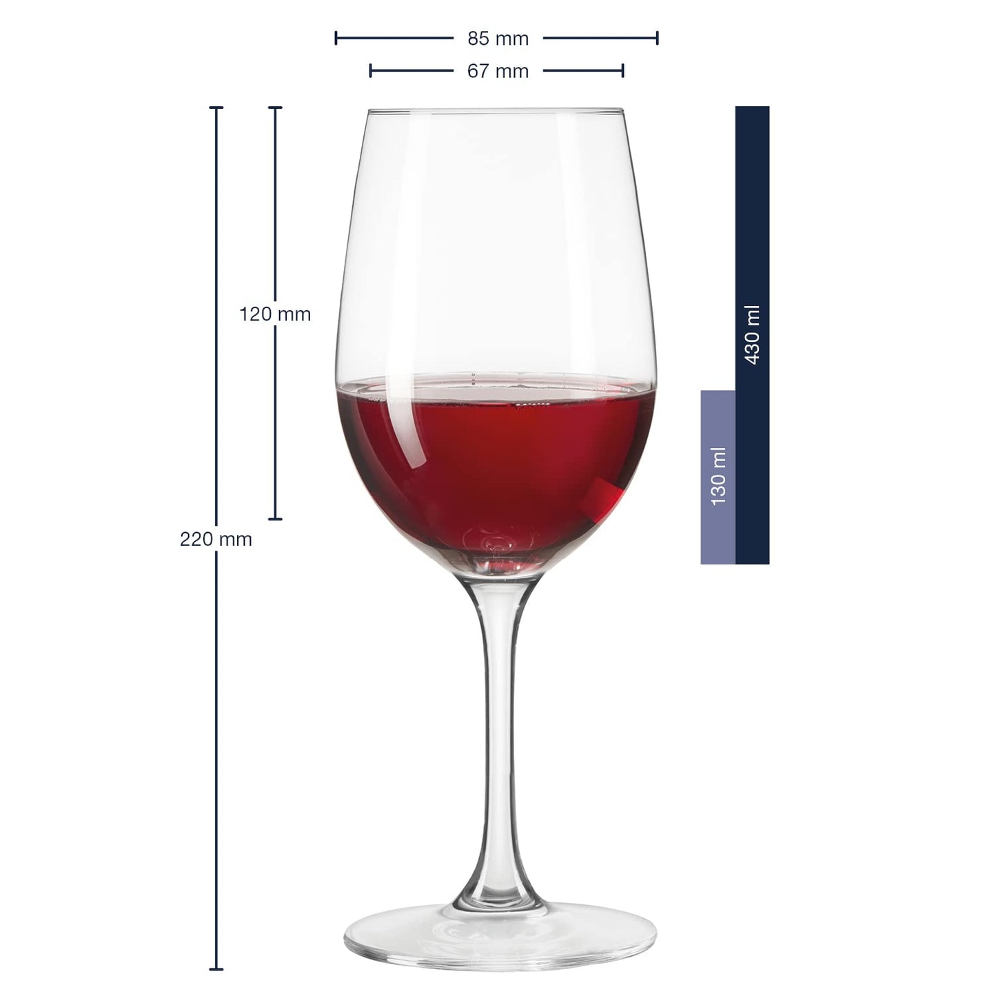Heart & Home® beautiful gift for the woman wine glass with personalization for Christmas or birthday flower ensemble